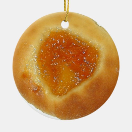 Apricot Kolache Ornament (Vorne)