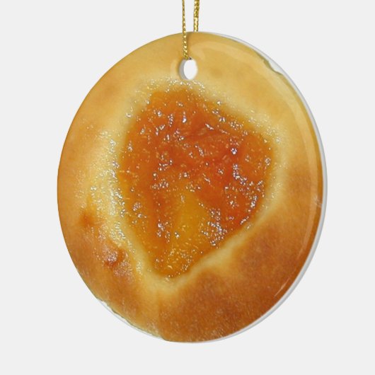 Apricot Kolache Ornament (Links)
