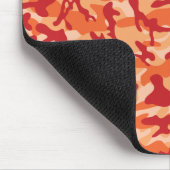Apricot Lava Camouflage Mousepad (Ecke)