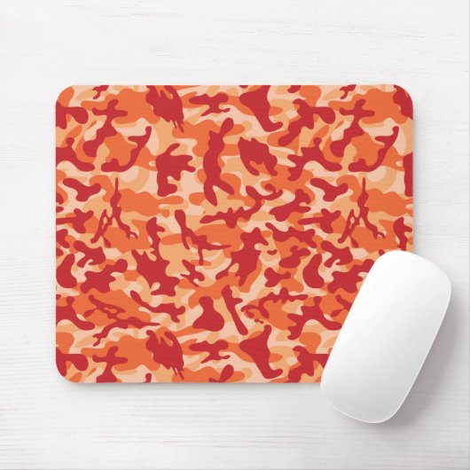 Apricot Lava Camouflage Mousepad (Mit Mouse)