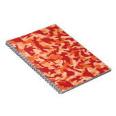 Apricot Lava Camouflage Notizblock (Rechte Seite)