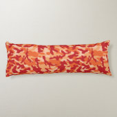 Apricot Lava Camouflage Seitenschläferkissen (Rückseite)