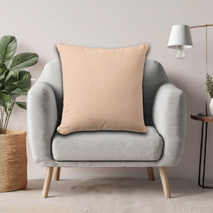 Apricot Light Peach Minimalistisch Solid Color Kissen