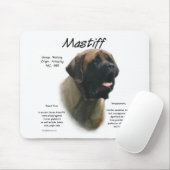 Apricot Mastiff Geschichte Mousepad (Mit Mouse)