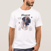 Apricot Mastiff History Shirt (Vorderseite)