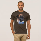 Apricot Mastiff Name T - Shirt (Vorne ganz)