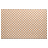 Apricot Orange Hütte Gingham Stoff (Yard (91,4 cm))