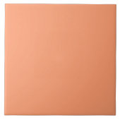 Apricot Orange Keramik Tile. Fliese (Vorderseite)