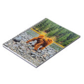 Apricot Poodle - individualisierbares Geschenk Notizblock (Linke Seite)