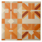 Apricot Radiant Reverie Symphony Fliese (Vorderseite)