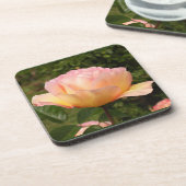 Apricot-Rose Getränkeuntersetzer (Linke Seite)