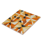 Apricot Serenity Moderne Geometrische Harmonie Fliese (Seite)