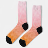 Apricot Skies Socken (Linkes Detail)