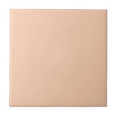 Apricot Solid Color | Classic | elegant Fliese (Vorderseite)