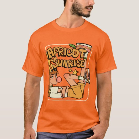 Apricot Sunrise T-Shirt (Vorderseite)