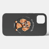 Apricot Toy Poodle Case-Mate iPhone Hülle (Rückseite (Horizontal))