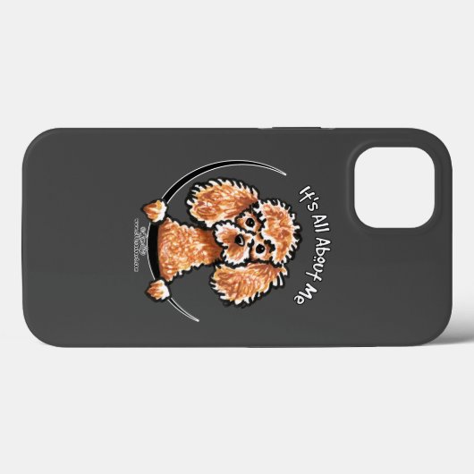 Apricot Toy Poodle Case-Mate iPhone Hülle (Rückseite (Horizontal))