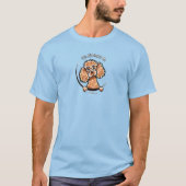 Apricot Toy Poodle T-Shirt (Vorderseite)