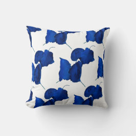 Apricot Tree Blue Blätter Kissen Kissen Kissen Kis