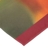 Apricot Tree Leaked Resin Abstrakt Abstrakt Painti Tischdecke (Schrägansicht)