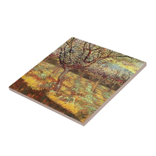 Apricot Trees in Blossom von Vincent van Gogh Fliese (Seite)