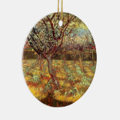 Apricot Trees in Blossom von Vincent van Gogh Keramik Ornament (Rechts)