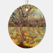 Apricot Trees in Blossom von Vincent van Gogh Keramik Ornament (Links)