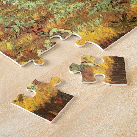 Apricot Trees in Blossom von Vincent van Gogh Puzzle (Seite)