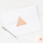 Apricot Triangle Aufkleber (Umschlag)