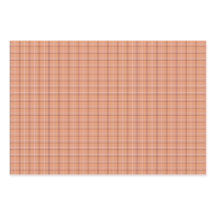 Apricot-Weiß-Karo-Klassiker-Muster