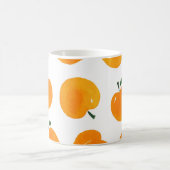 Apricots Aquarell Weißer Hintergrund Vintag Kaffeetasse (Mittel)