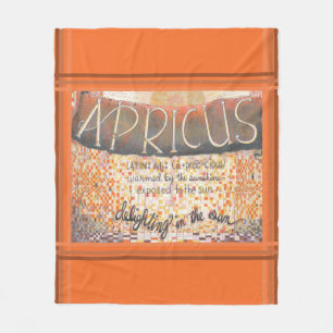 Apricus Fleecedecke