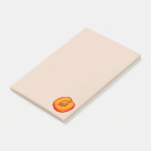 Aprikose - Fruchtsammlung - Post-it Klebezettel (angewinkelt)