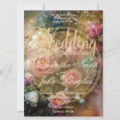 Aprikose Vintage Rose in Gold gestrichen (Vorderseite)