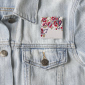 Aprikosen-Blüten Button (Beispiel)