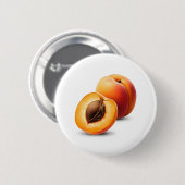Aprikosen Button (Vorne & Hinten)