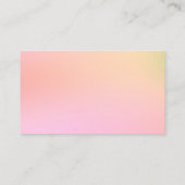 Aprikosen-heilende Karte (Rückseite)