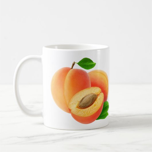 Aprikosen Kaffeetasse (Links)