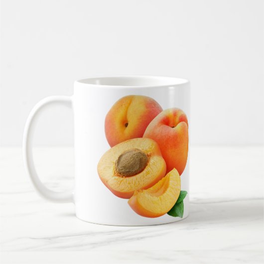 Aprikosen Kaffeetasse (Links)
