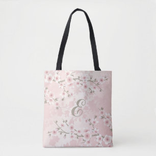 Aprikosen-Kirschblüten-Vintage individuell Tasche