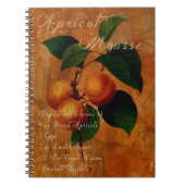 Aprikosen-Kremeis Notizblock (Vorderseite)
