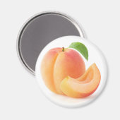 Aprikosen kürzen magnet (Vorderseite/Rückseite)