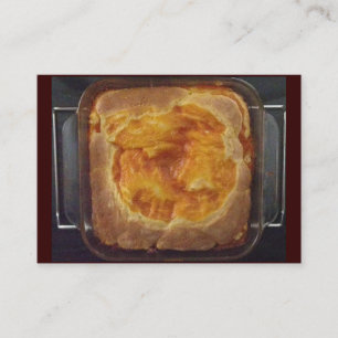 Aprikosen-Marmeladen-Pfundkuchen-Visitenkarte Visitenkarte