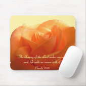 Aprikosen-Rose Mousepad (Mit Mouse)