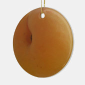 Aprikosen-Verzierung Keramik Ornament (Links)