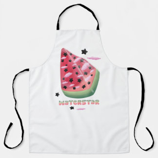 Aprikosen Wassermelone Stern Schürze