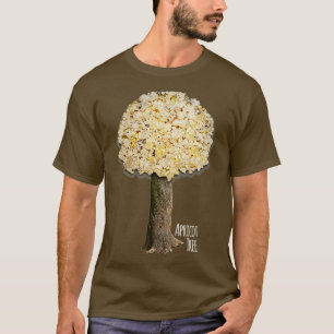 Aprikosenbaum Lustig Clever Popcorn Knallen LDS T-Shirt