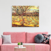 Aprikosenbäume in Blossom, Vincent van Gogh. Leinwanddruck (Insitu (Wohnzimmer))