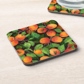 Aprikosengarten 1 getränkeuntersetzer (Linke Seite)