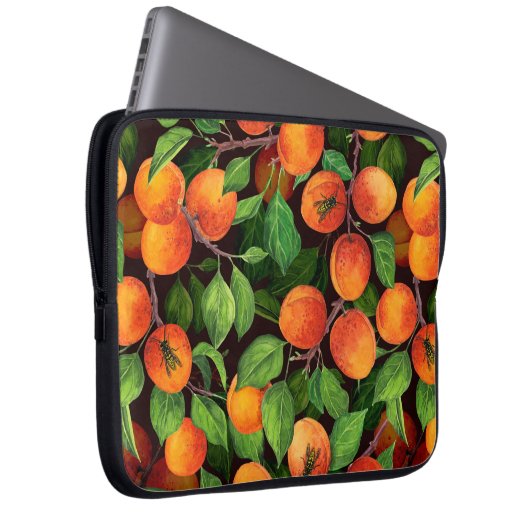 Aprikosengarten 1 laptopschutzhülle (Vorne Rechts)